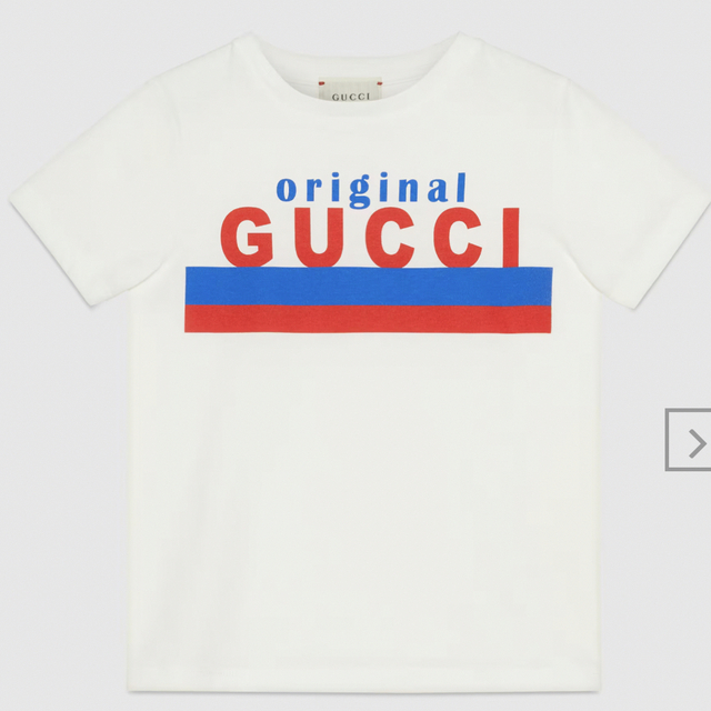 Gucci(グッチ)の〔チルドレンズ〕“original GUCCI” コットン Tシャツ キッズ/ベビー/マタニティのキッズ服男の子用(90cm~)(Tシャツ/カットソー)の商品写真