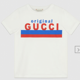 グッチ(Gucci)の〔チルドレンズ〕“original GUCCI” コットン Tシャツ(Tシャツ/カットソー)