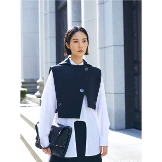 エンフォルド(ENFOLD)のENFOLD  WIDE BOX VEST(ベスト/ジレ)