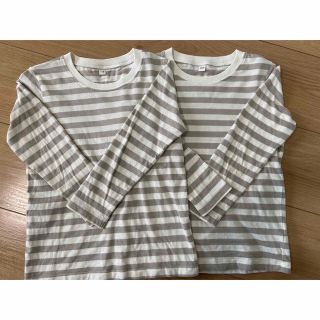 ムジルシリョウヒン(MUJI (無印良品))の無印良品　Tシャツ　110センチ　双子(Tシャツ/カットソー)