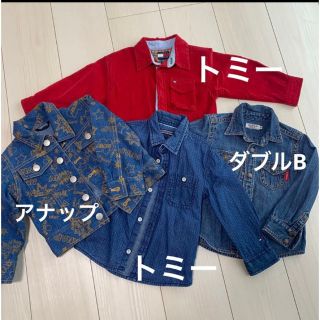 トミーヒルフィガー(TOMMY HILFIGER)のブランド　シャツ　ジャケット 4点セット  90(その他)