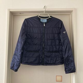 レオパードフラワーブラック 本物 極美品 名作 プラダ 中綿入り うるし