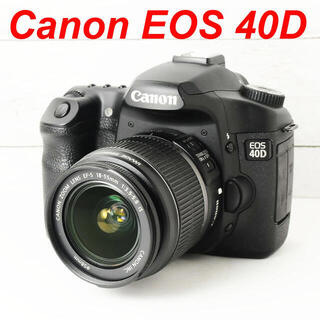 キヤノン(Canon)の❤️本格一眼レフ❤️初心者オススメ❤️Canon EOS 40D(デジタル一眼)