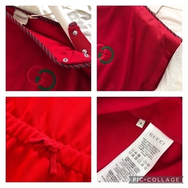 Gucci(グッチ)の【お取置き中】グッチ 新品セットアップ 6 キッズ/ベビー/マタニティのキッズ服女の子用(90cm~)(その他)の商品写真