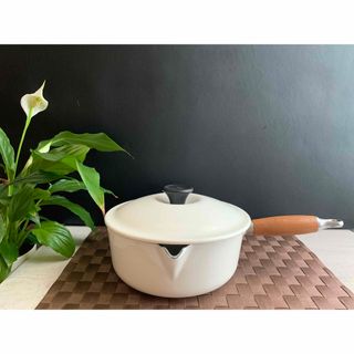 ルクルーゼ(LE CREUSET)のLE CREUSET （ル・クルーゼ）片手なべ　超レア未使用品 (鍋/フライパン)