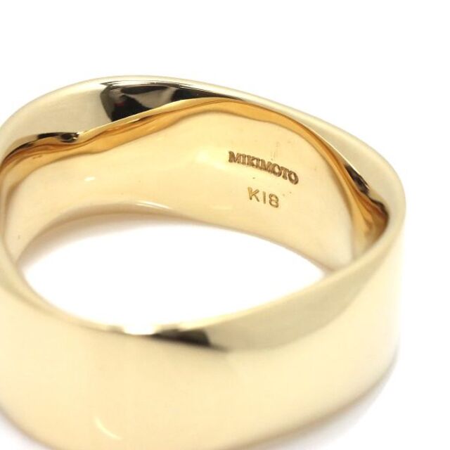 MIKIMOTO - ミキモト MIKIMOTO 13.5号 リング K18 YG イエローゴールド MIKIMOTO - ミキモト MIKIMOTO 13.5号 リング K18 YG イエローゴールド