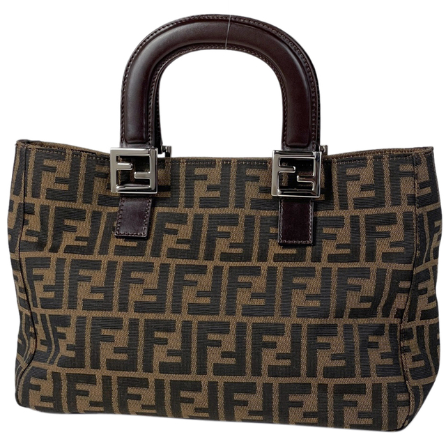 憧れの ズッカ柄 フェンディ - FENDI ハンドバッグ 【中古