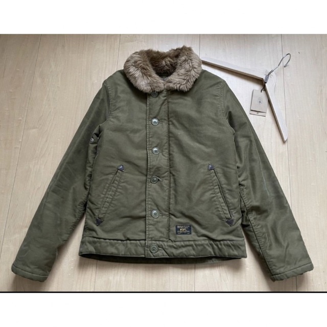 半額SALE☆ W)taps - 美品WTAPS 2014AW N-1 JACKET.COTTON.COAD OD