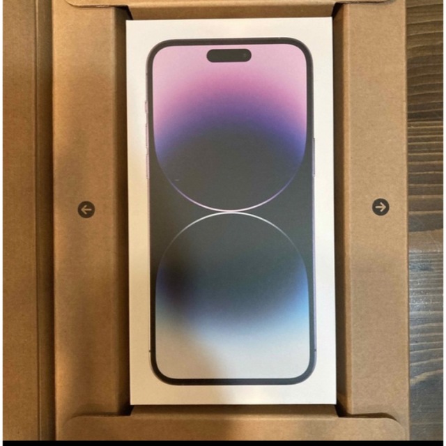 世界的に有名な Apple ディープパープル 256GB Max Pro 14 iPhone