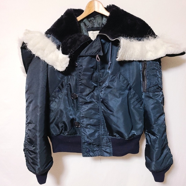 ALPHA INDUSTRIES - 希少!80s~ USA製 アルファ 旧タグ N-2B フライト