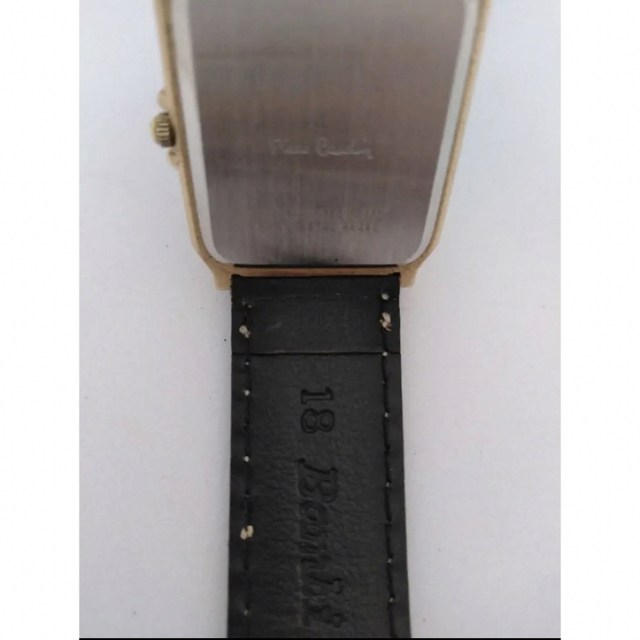 ベルギー製 ピエールカルダンの時計 黒文字盤 ゴールドフレーム 通販