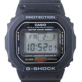 ジーショック(G-SHOCK)のカシオジーショック 腕時計 DW-5600E-1 デジタル クオーツ ブラック(腕時計(デジタル))