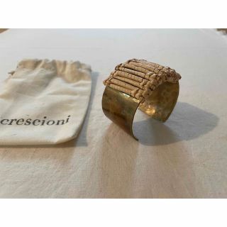 crescioni クレッシオーニ 真鍮バングル