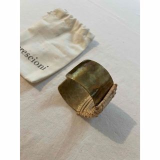BEAMS - crescioni クレッシオーニ 真鍮バングルの通販 by chap