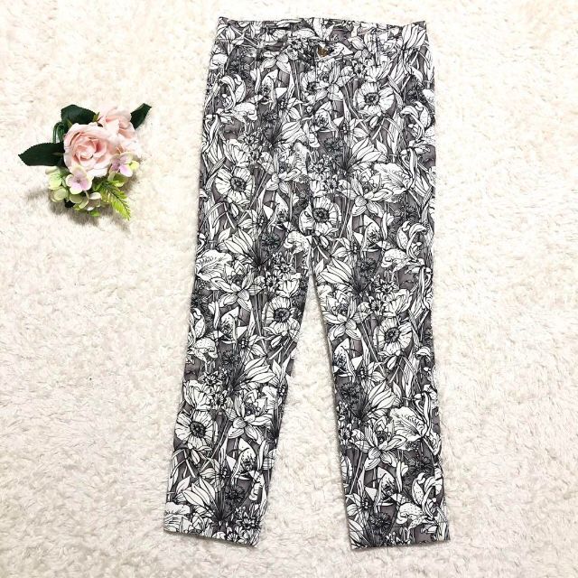 GUCCI グッチ 花柄 総柄 パンツ サイズ36- 11
