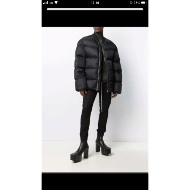 全てのアイテム Rick Owens - リックオウエンス ダウンジャケット 48
