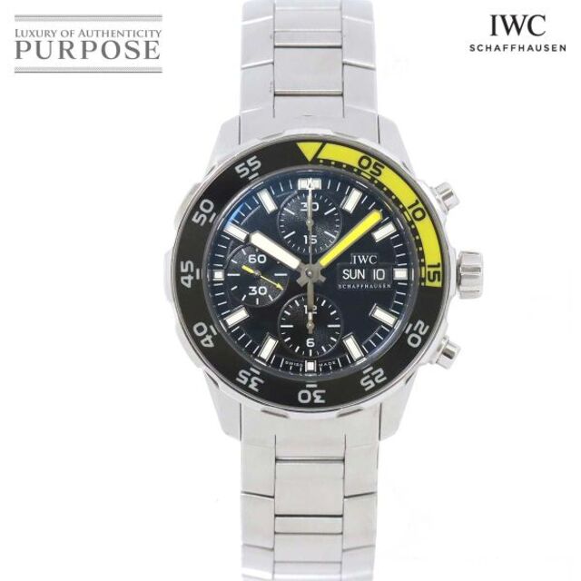 IWC - IWC アクアタイマー IW376708 クロノグラフ メンズ 腕時計 デイデイト インターナショナル ウォッチ カンパニー Aqua Timer VLP 90180666