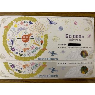 kkk様専用　星野リゾート　宿泊ギフト券 10万円分　(5万×2枚)(宿泊券)