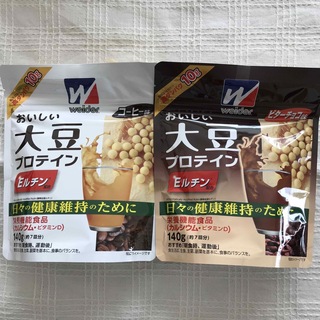 モリナガセイカ(森永製菓)のウイダー　おいしい大豆プロテイン　森永製菓　プロテインパウダー　2袋(プロテイン)