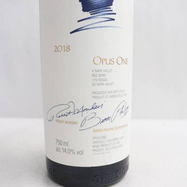 2022人気の オーパスワン 2018 OPUS ONE ワイン - rinsa.ca