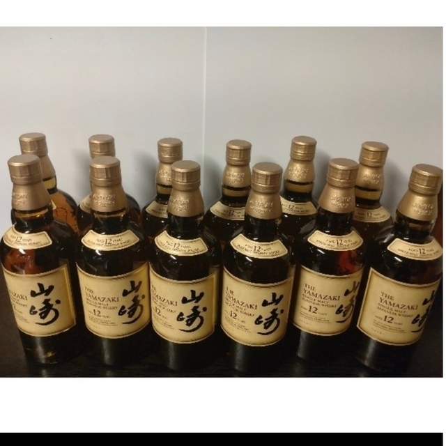 SUNTORY山崎12年　希少ウィスキー１２本山崎12年