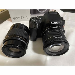 キヤノン(Canon)のCanon EOS Kiss X10 ボディ　ダブルレンズセット　カメラバッグ(デジタル一眼)