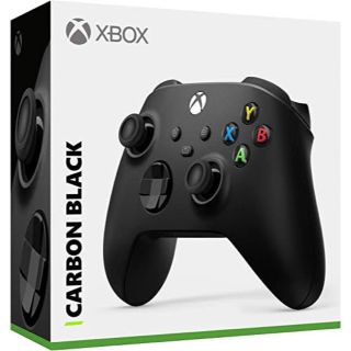 エックスボックス(Xbox)の【美品】Xbox ワイヤレス コントローラー (カーボン ブラック)(その他)