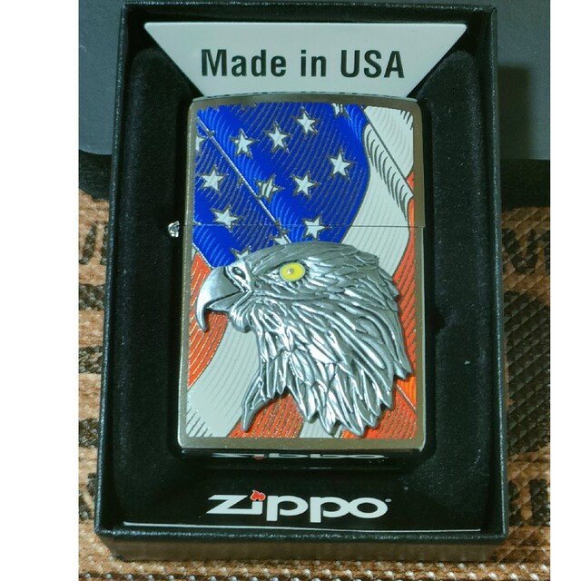 ZIPPO(ジッポー)の【Masaki様専用】American Eagle 輸入品　ジッポライター メンズのファッション小物(タバコグッズ)の商品写真