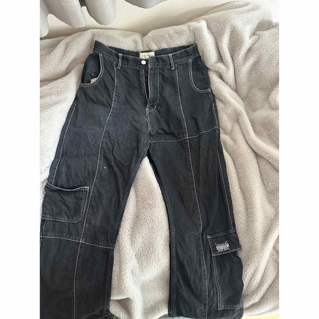 Jieda(ジエダ)のジエダ　2021 AW 春夏　DENIM CARGO PANTS サイズ1 メンズのパンツ(デニム/ジーンズ)の商品写真