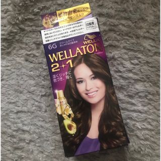 ウエラ(WELLA)のウエラトーン　ツープラスワン　クリームヘアカラーa 6G(白髪染め)