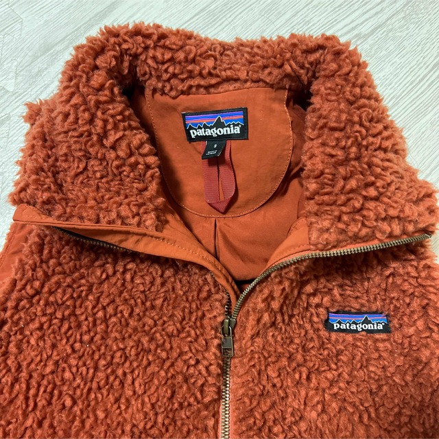 patagonia(パタゴニア)のpatagonia ボアベスト　美品 レディースのトップス(ベスト/ジレ)の商品写真