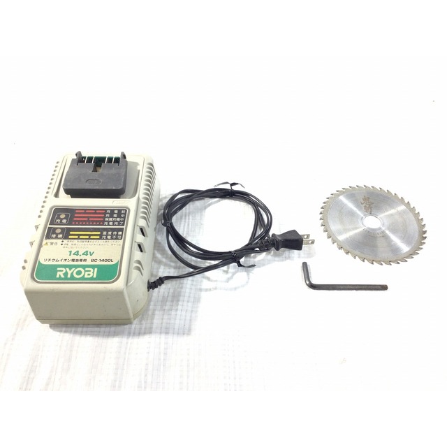 RYOBI - ☆中古品☆RYOBI リョービ 14.4V 125mm 充電式丸ノコ BW RYOBI - ☆中古品☆RYOBI リョービ 14.4V 125mm 充電式丸ノコ BW