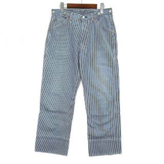 ヒステリックグラマー(HYSTERIC GLAMOUR)のヒステリックグラマー KLNKY JEANS ヒッコリー ペインター パンツ F(デニム/ジーンズ)