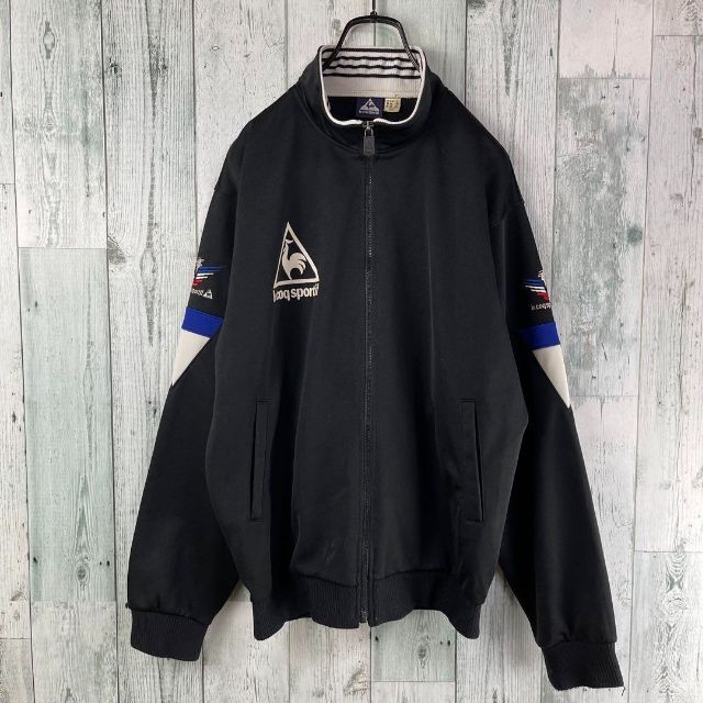 le coq sportif(ルコックスポルティフ)の90's Le Coq Sportif 日本製　紺タグ　トラックジャケット メンズのトップス(ジャージ)の商品写真