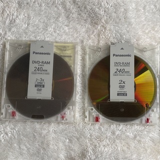 パナソニック(Panasonic)のPanasonic DVD-RAM 240min カートリッジタイプ 2枚(その他)
