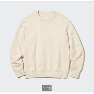 ユニクロ(UNIQLO)の美品 ユニクロ スウェット メンズS トレーナー(スウェット)