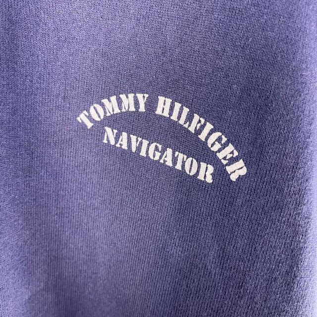TOMMY HILFIGER - 90's TOMMY HILFIGER ハーフジップ ラガーシャツ