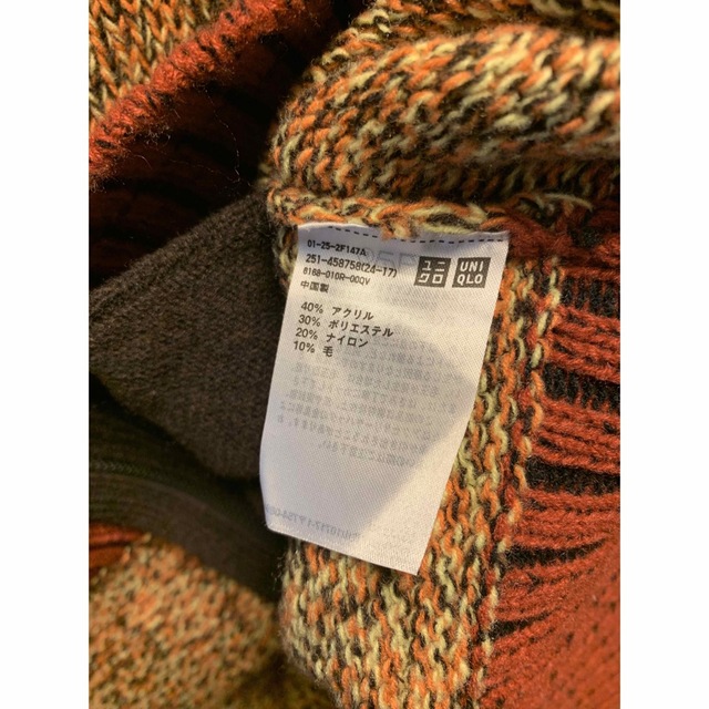 正規新品 22AW UNIQLO MARNI マルニ ミックスニット パーカー