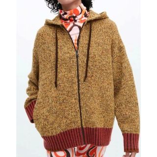 マルニ(Marni)の正規新品 22AW UNIQLO MARNI マルニ ミックスニット パーカー(パーカー)