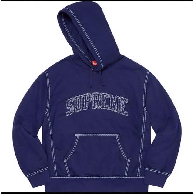 supreme ステッチ　パーカー