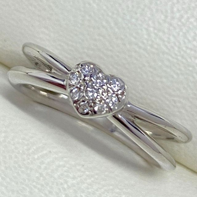 Pt900 高品質ダイヤモンドリング 0.06ct サイズ11号 プラチナ | www