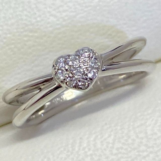Pt900 高品質ダイヤモンドリング 0.06ct サイズ11号 プラチナ | www