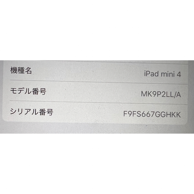 iPad mini 4 128 gb