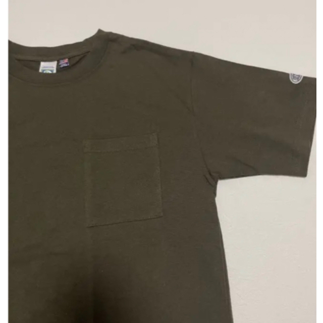 DISCUS(ディスカス)のdiscus胸ポケットTシャツ レディースのトップス(Tシャツ(半袖/袖なし))の商品写真