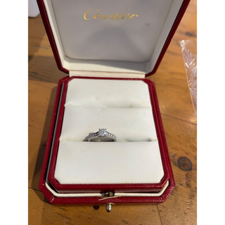 カルティエ(Cartier)のカルティエ　ソリテール　ダイヤモンド　リング　ブライダル　正規品(リング(指輪))