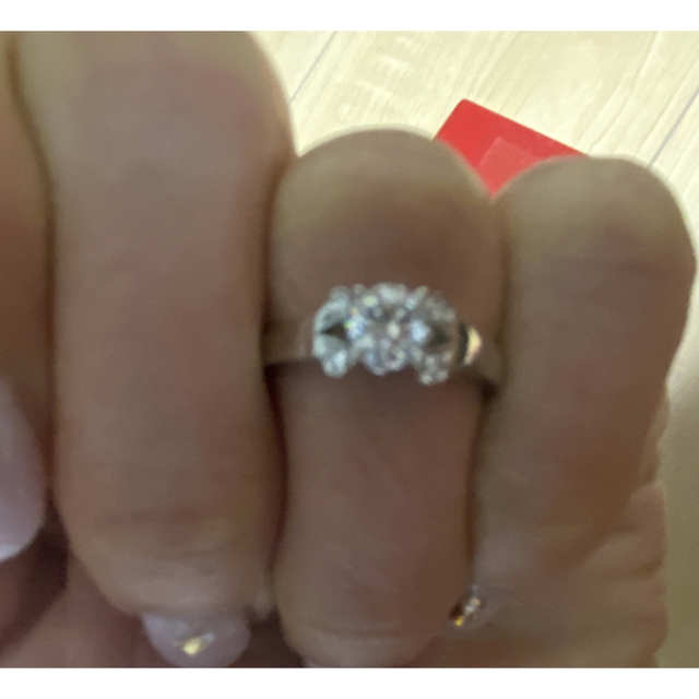 Cartier(カルティエ)のカルティエバレリーナリング指輪エンゲージ一粒ダイヤモンド レディースのアクセサリー(リング(指輪))の商品写真