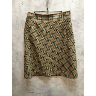 バーバリーブルーレーベル(BURBERRY BLUE LABEL)のBURBERRYS BLUE LABEL バーバリー ノバチェック スカート FXF27-507【中古】【004】【岩】(その他)