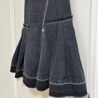 sacai - sacai 2021 デニム スカート ZIPの通販 by riko|サカイなら