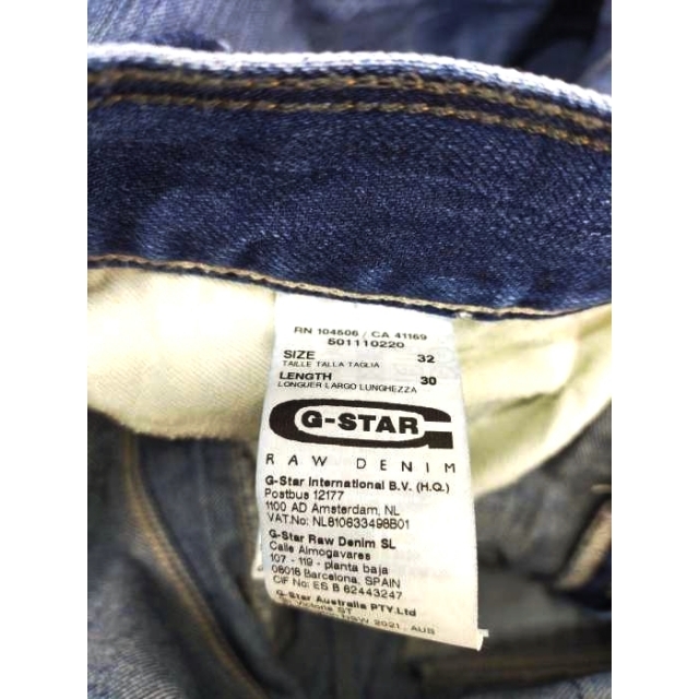 G-STAR RAW(ジースター)のG-STAR RAW(ジースターロー) メンズ パンツ デニム メンズのパンツ(デニム/ジーンズ)の商品写真