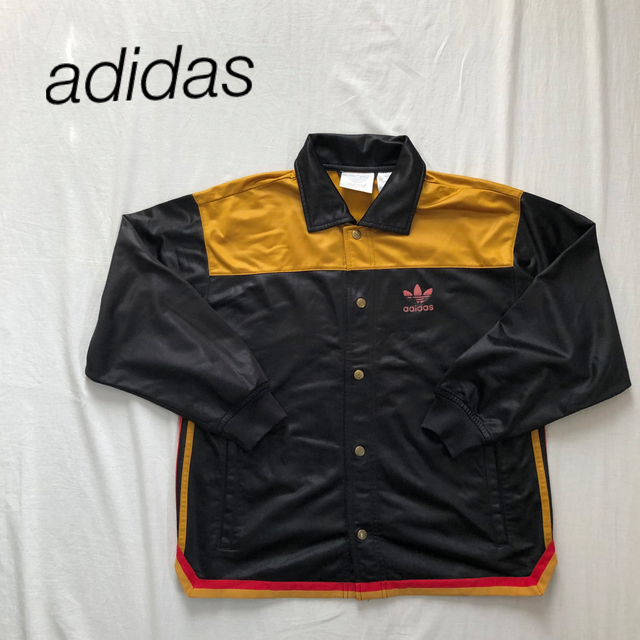 adidas(アディダス)のadidas アディダス　ジャージ　ラスタカラー　銀タグ　80s 90s メンズのジャケット/アウター(ナイロンジャケット)の商品写真